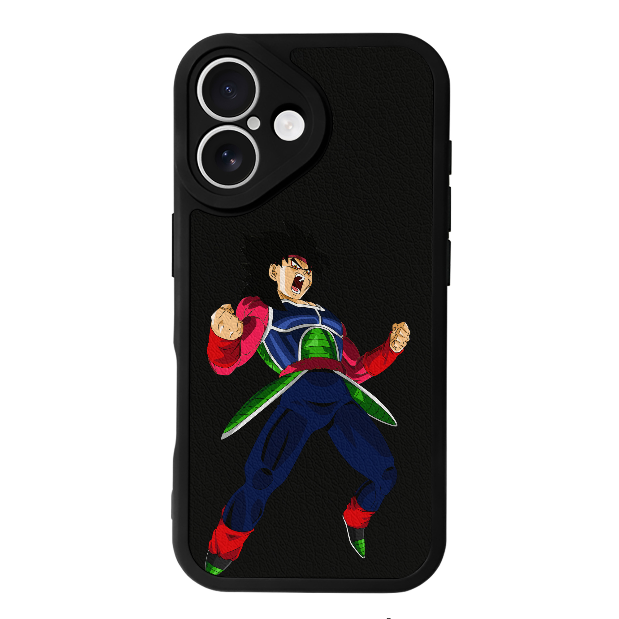 （画像用） ドラゴンボール バーダック DRAGON BALL Burdock 【iPhone 16シリーズ対応】シリコンスマホケース（レザー調） 材質：シリコン